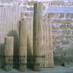 Камыш. Камышовые плиты (маты). Камышовая рогожка. Камыш в снопах.