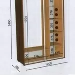 шкаф купе 120 45 240