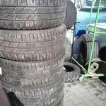 Продам комплект шин б/у лето R19 255/55  Pirelli