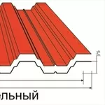 Профнастил Н75 кровельный