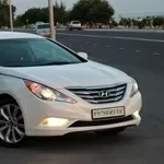 Заказ,  аренда авто на свадьбу. Машина на свадьбу. Hyundai Sonata