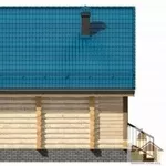 Купити проєкти зрубів для дерев'яної забудови — ціна будівництва під к