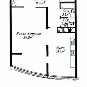 1-ая квартира Литературная