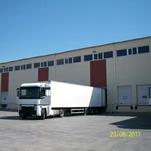 Сдам в аренду новый склад класса А площадью 600м.кв. и 3000м.кв. (отве