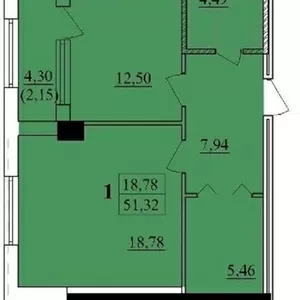 Продам 1 комнатную квартиру