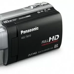 Panasonic HDC-TM10 - FullHD-видеокамера - 8Gb - SD/SDHC