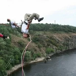 Прыжки с моста в Одессе