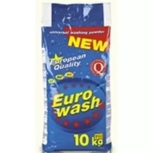 Бесфосфатный стиральный порошок Eurowash 10 kg