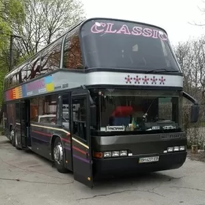 Аренда двухэтажного автобуса в Одессе от 65 - 70 - 80 мест