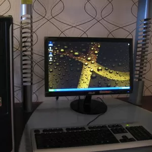 Двухядерный компьютер asus с LED Монитором.