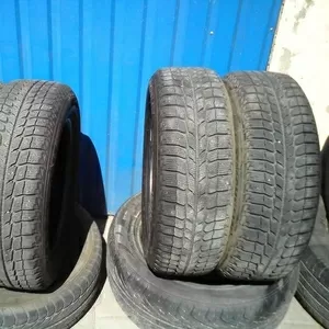 Продам комплект шин б/у зима R15 185/65  Michelin