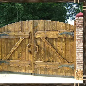 Ворота,  калитки деревянные