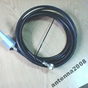 GSM 900/1800 антенна с 5 м черного ВЧ кабеля N-m