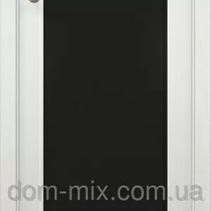 Межкомнатные двери Папа Карло MILLENIUM ML-05 триплекс черный