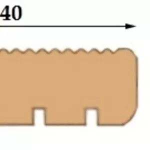 Доска для террасы,  набережной, площадки для отдыха,  балконов и др. мест