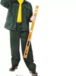 Куртка ЛИДЕР,  тк.Zibo (65%п/э+35%х/б),  т.зелёный