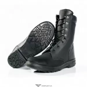 Ботинки с высокими берцами мод. S 099 O1 , кожа, 