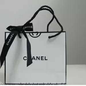 Брендовые бумажные подарочные пакеты Шанель Chanel / промокод 245fg ht