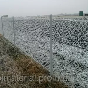 Установка забора из сетки Рабица в Одессе