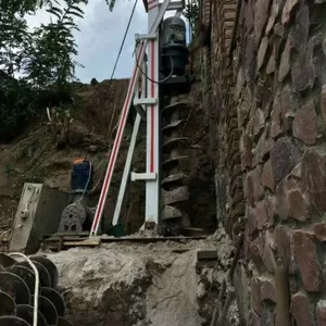 Устройство буронабивных свай малого диаметра