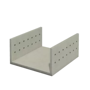 Водовідвідний бетонний лоток МЛП 1, 25Д 1500 × 700 × 1350мм