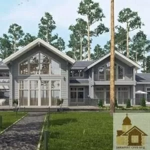 Купити зруб готеля для комерційного проекту від Закарпат ЗСБ