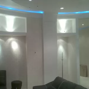 Гипсокартоновые работы ;  Электрика