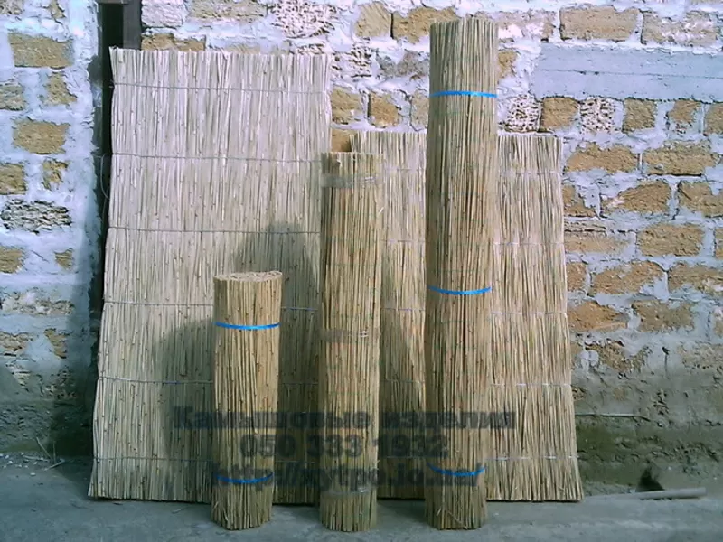 Камыш. Камышовые плиты (маты). Камышовая рогожка. Камыш в снопах.