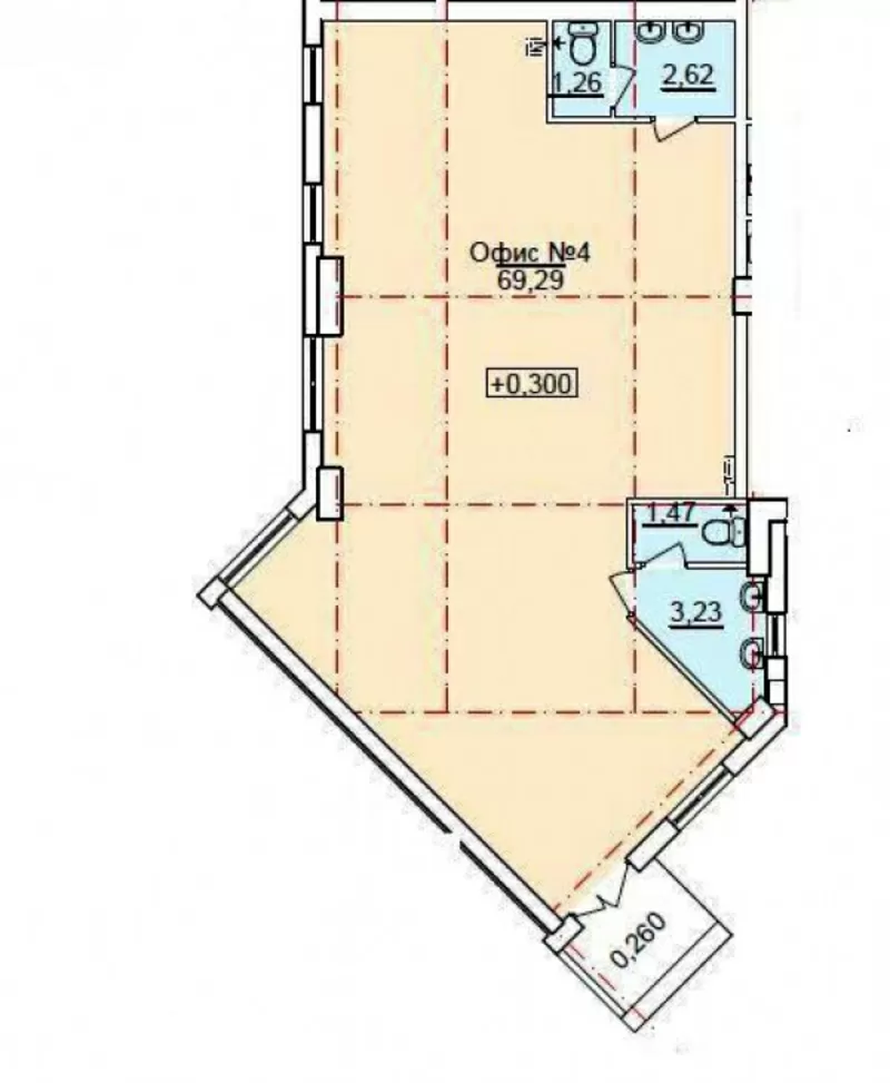 Предлагаем к продаже нежилые помещения в жилом комплексе «Фаворит». 7