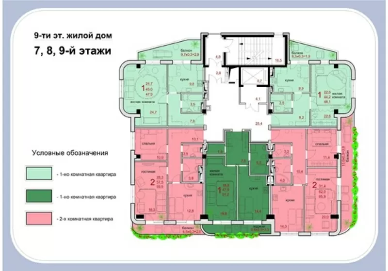 Продам 1 ком. квартиры в ЖК «Александровский»,  ул.Пантелеймоновская.  3