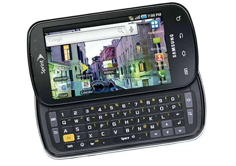 CDMA Samsung EPIC 4G (Galaxy S) - Android,  QWERTY-клавиатура