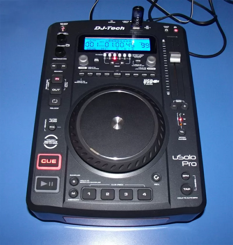 DJ-Tech uSolo Pro - профессиональный USB MP3 DJ-плеер. Новинка! 2