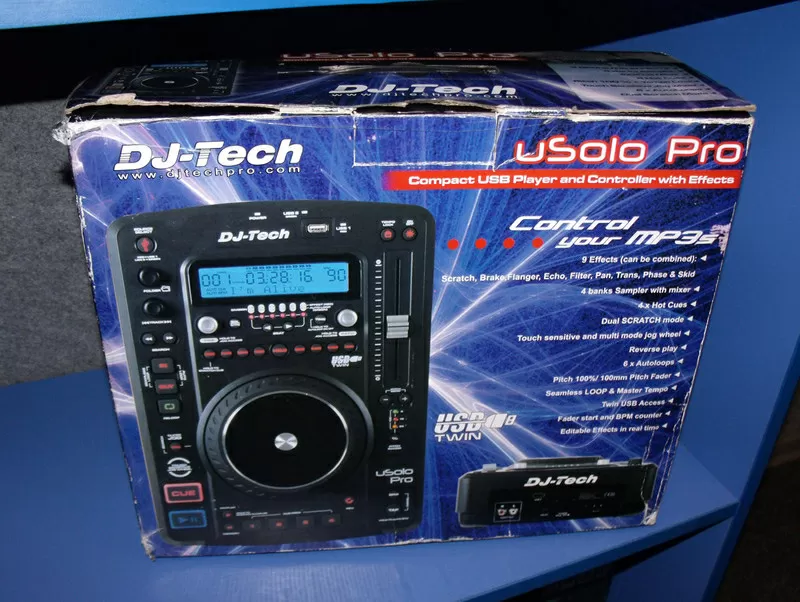 DJ-Tech uSolo Pro - профессиональный USB MP3 DJ-плеер. Новинка! 9