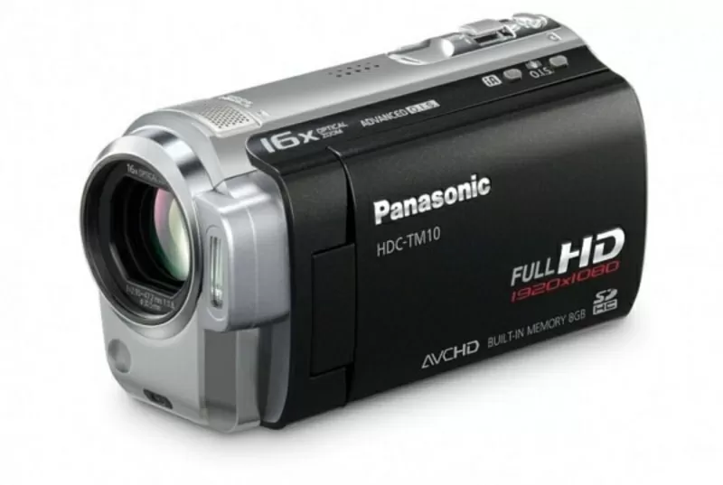 Panasonic HDC-TM10 - FullHD-видеокамера - 8Gb - SD/SDHC