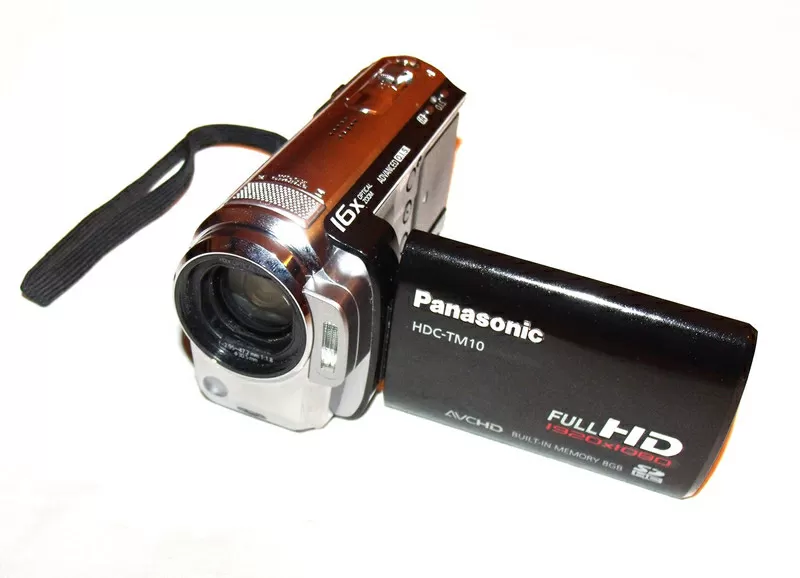 Panasonic HDC-TM10 - FullHD-видеокамера - 8Gb - SD/SDHC 4