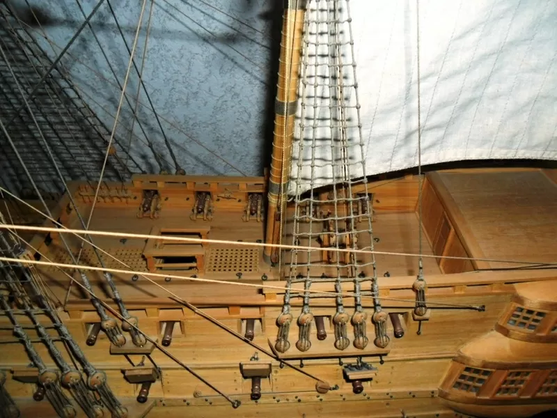 Модель линейного корабля 3