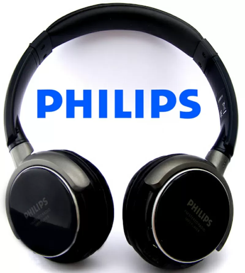 Headphones PHILIPS SHM 8810 Наушники с встроенным mp3 и fm radio Филип 5