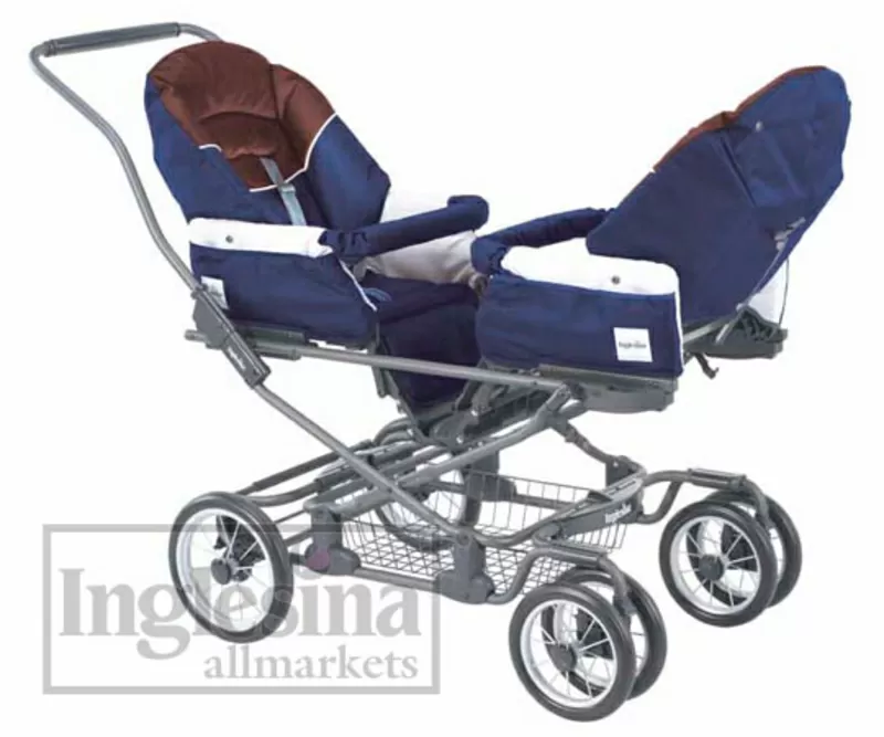 Детская коляска для двойни Inglesina Domino Twin  (3500грн.) 3