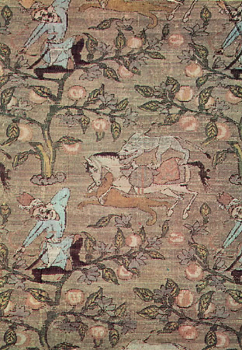 Иранские ткани 16-18 веков 2
