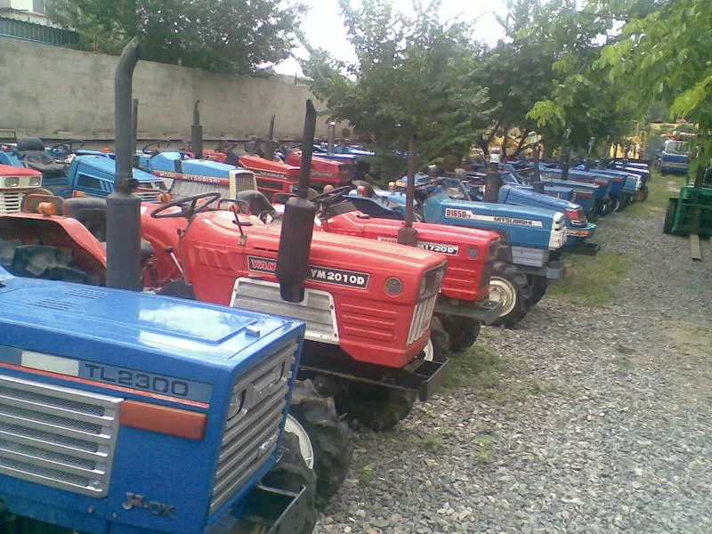 Японские мини тракторы бу,  Kubota,  Iseki,  Yanmar,  Mitsubishi,  Shibaura 2