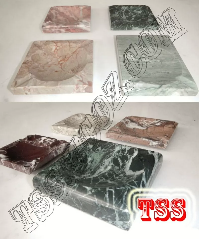 Мраморные пепельницы и другие изделия из натурального камня 2