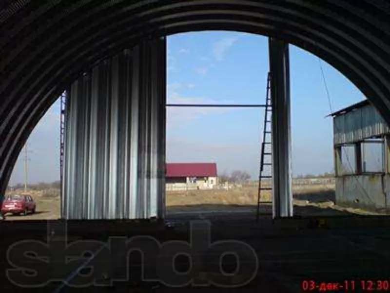 Строительство ангаров 8