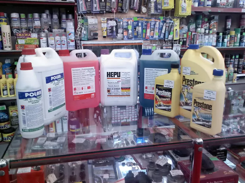 Антифриз CASTROL,  RAVENOL,  HEPU,  FEBI,  POLAR,  VENOL,  AKVILON,  PRESTONE