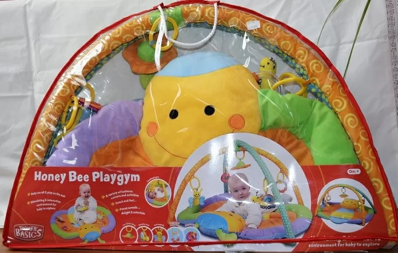 Детский развивающий коврик Honey Bee Playgym. Практически новый! 2