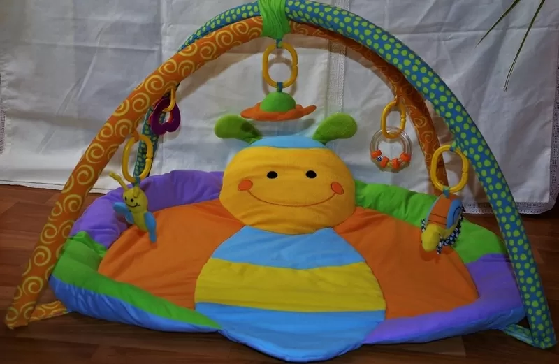 Детский развивающий коврик Honey Bee Playgym. Практически новый! 5