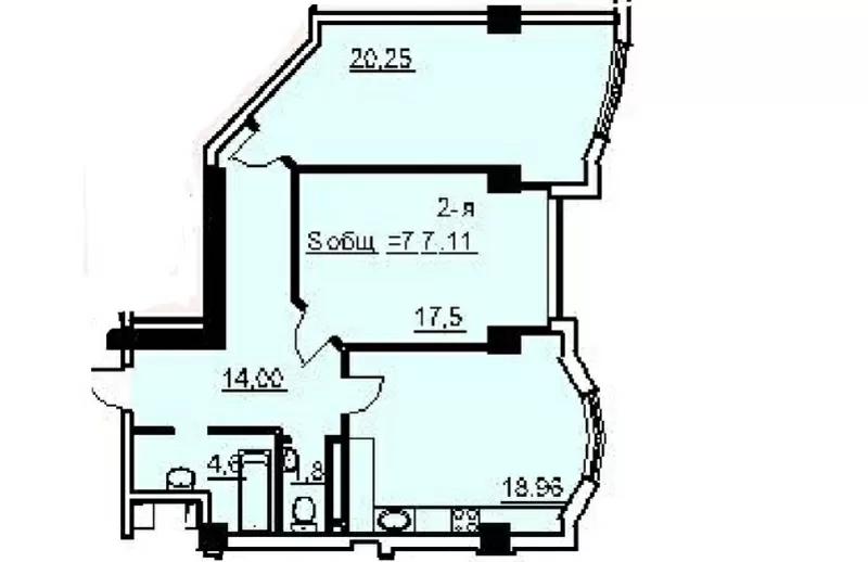 Продам отличную 2-х комн. квартиру на ул. Французский бульвар 2