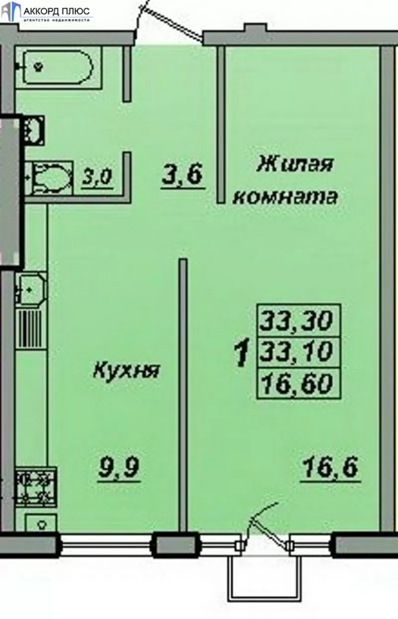 Продажа 1 комн квартиры 7 ст.Б.Фонтана в Приморском р-не