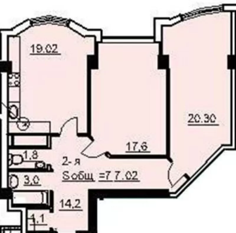 Продам 2 комнатную квартиру Французcкий / Довженко  новостройка 