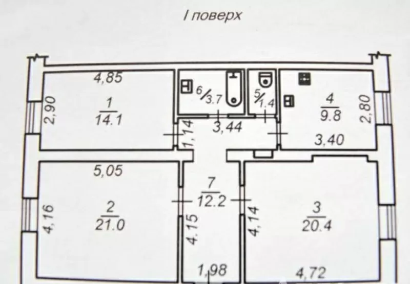 Продам 3-х комн. квартиру с евроремонтом на ул. Гагарина пр. 5