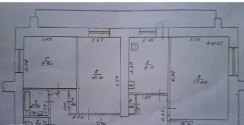 Квартира на Балковской в кирпичном доме 4